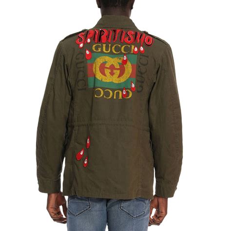 gucci giacca inserti militare 2014|Gucci Fall/Winter 2014 .